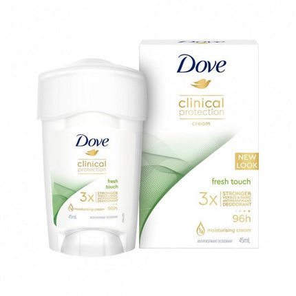 Dove Clinical Protection Cream Fresh Touch 45mL - OhYouLuckyDuck.com.au