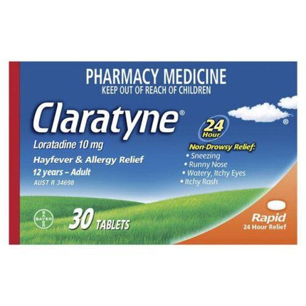 Claratyne Rapid 30 Tablets - OhYouLuckyDuck.com.au