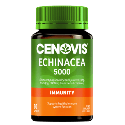Cenovis Echinacea 5000 60 Capsules - OhYouLuckyDuck.com.au