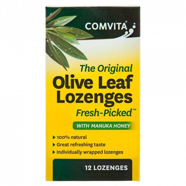 Comvita Olive Leaf Extract Oral Lozenges - OhYouLuckyDuck.com.au