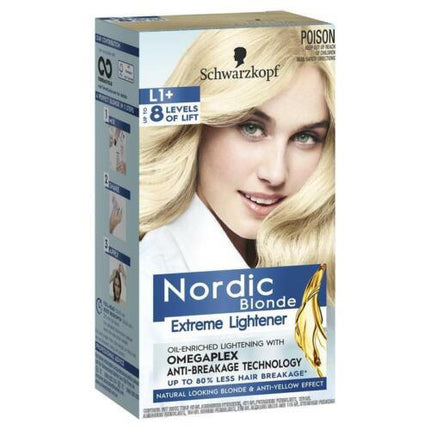 Schwarzkopf Nordic Blonde L1+Extreme Lightener - OhYouLuckyDuck.com.au