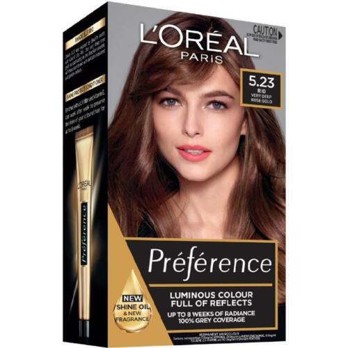 LOreal Preference 5.23 Rio Very Deep Rose Gold - OhYouLuckyDuck.com.au