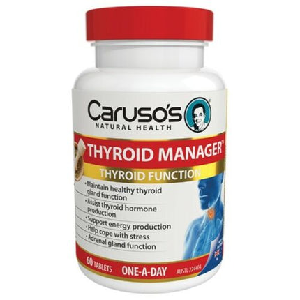Caruso’s Thyroid Manager Tabs 60 - OhYouLuckyDuck.com.au
