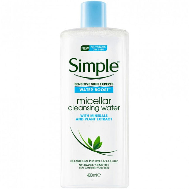 Simple Water Boost Micellar Cleansing Water 400ml - OhYouLuckyDuck.com.au