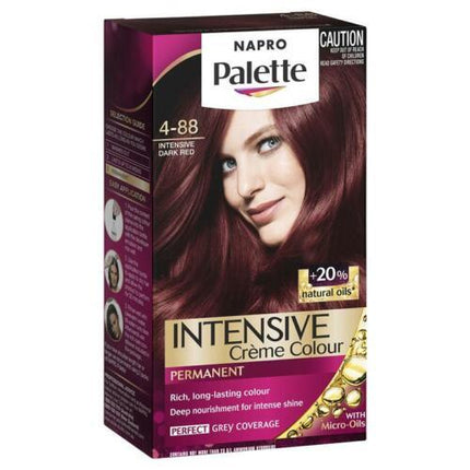 Schwarzkopf Napro Palette 4.88 Intense Dark Red - OhYouLuckyDuck.com.au