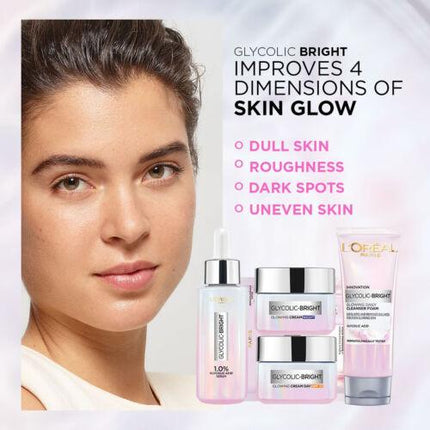 Loreal Revitalift Glycolic Bright Face Serum 30Ml - OhYouLuckyDuck.com.au