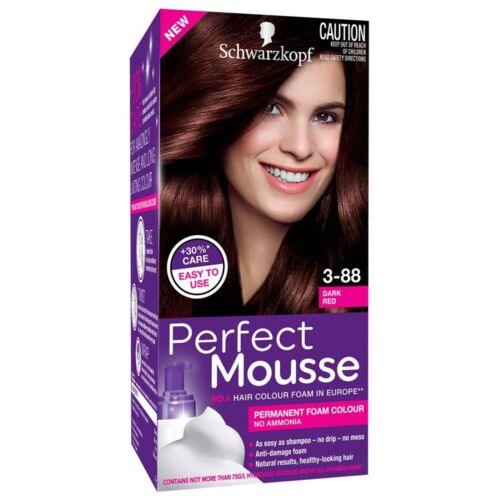 Schwarzkopf Perfect Mousse 3-88 Dark Red - OhYouLuckyDuck.com.au