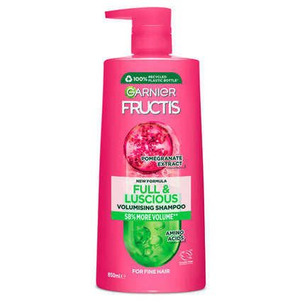 Garnier Fructis Full and Luscious Shampoo 850ML