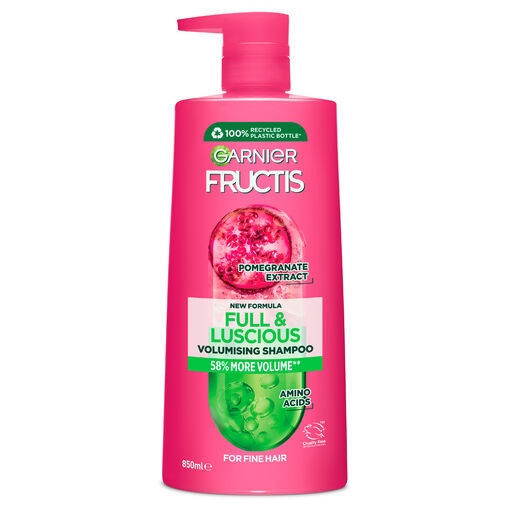 Garnier Fructis Full and Luscious Shampoo 850ML