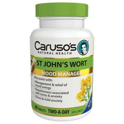 Caruso’s St John’s Wort Tabs 60 - OhYouLuckyDuck.com.au