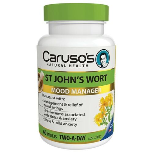Caruso’s St John’s Wort Tabs 60 - OhYouLuckyDuck.com.au
