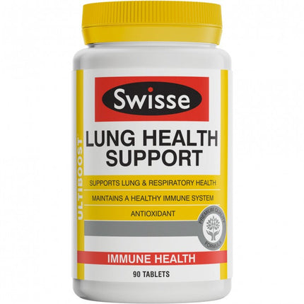 Swisse Ultiboost Lung Health Support Tabs 90 - OhYouLuckyDuck.com.au
