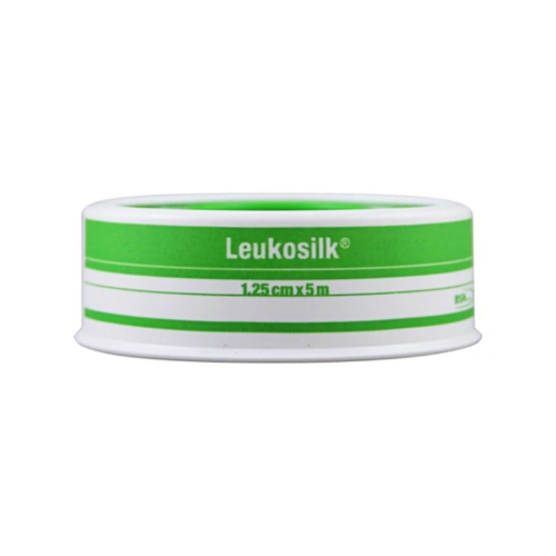 Leukosilk Low Allergy Silk Tape 1.25cm x 5m - OhYouLuckyDuck.com.au