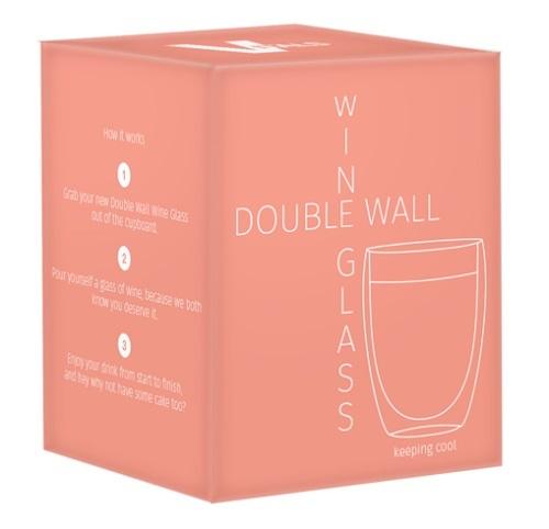 Vital Double Wall Insulated Wine Glass 300ML