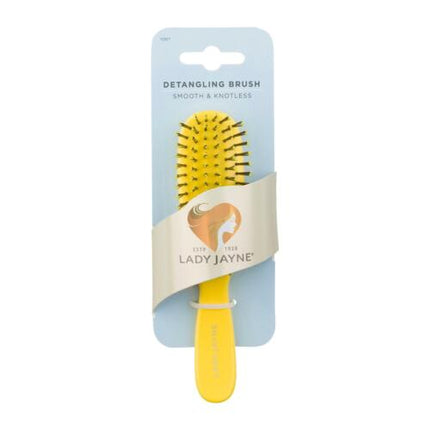 Lady Jayne Red Smooth & Knotless Detangling Brush Purse-Sized 1 Pack (Assorted Colors) - OhYouLuckyDuck.com.au