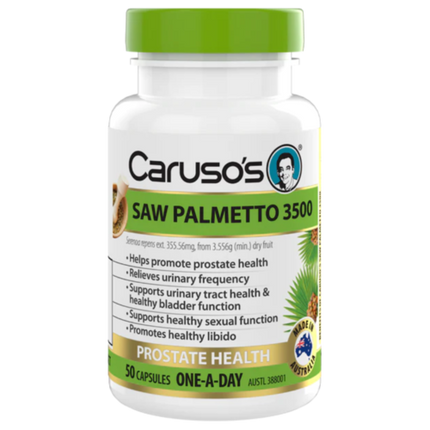 Caruso’s Saw Palmetto 3500 50 Caps - OhYouLuckyDuck.com.au