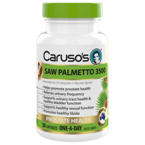 Caruso’s Saw Palmetto 3500 50 Caps