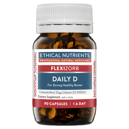 Ethical Nutrients Daily D 90 Capsules - OhYouLuckyDuck.com.au