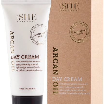SHE Argan Oil Day Cream 60ML - OhYouLuckyDuck.com.au