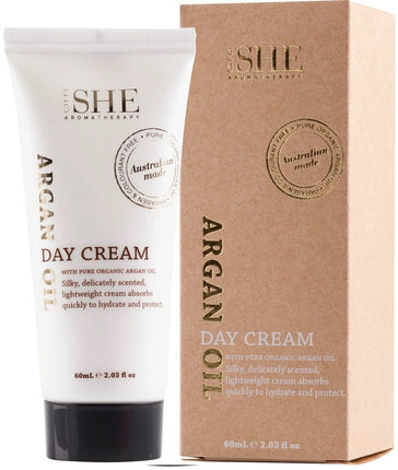SHE Argan Oil Day Cream 60ML - OhYouLuckyDuck.com.au