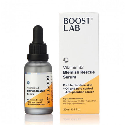 Boost Lab Vitamin B3 Blemish Rescue Serum 30ml - OhYouLuckyDuck.com.au