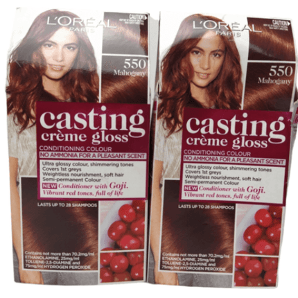 Loreal Cast Crème 550 Mahogany - OhYouLuckyDuck.com.au