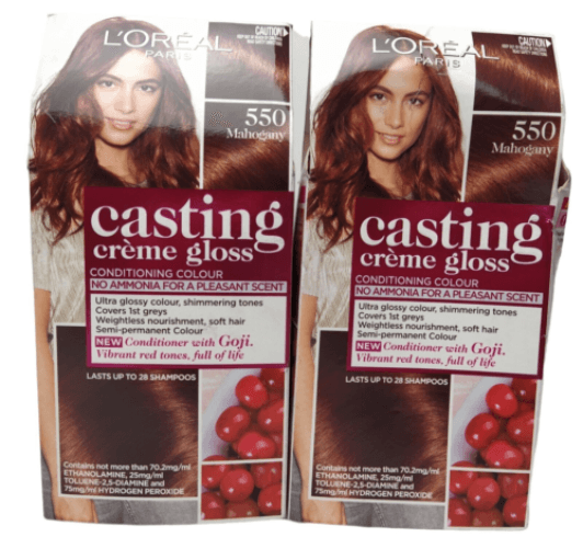 Loreal Cast Crème 550 Mahogany - OhYouLuckyDuck.com.au