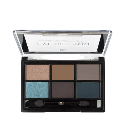 Designer Brands Eye See You 6 Shade Eyeshadow Palette Sea Breeze