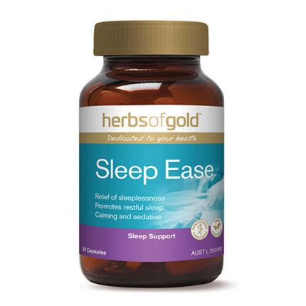 Herbs of Gold Sleep Ease Caps 30 - OhYouLuckyDuck.com.au