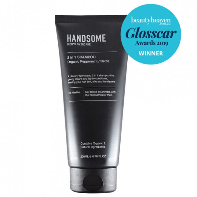 Handsome 2in1 Shampoo 200ML - OhYouLuckyDuck.com.au