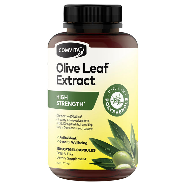 Comvita Olive Leaf Extract High Strength Caps 120