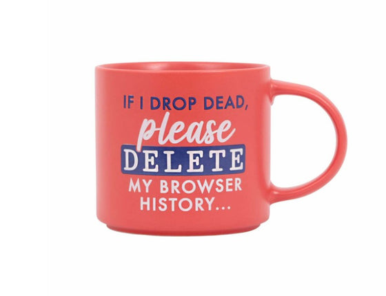 Splosh Cheeky Delete Mug Ceramic Coffee Mug