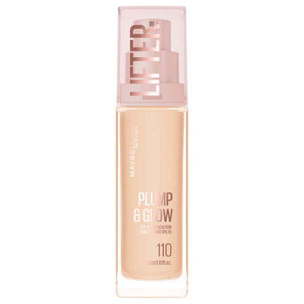 Maybelline Lifter Plump & Glow Foundation 110 30ML