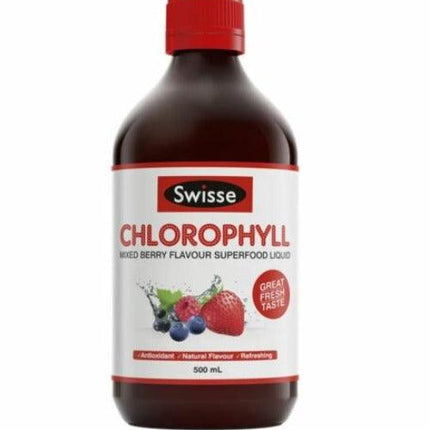 Swisse Ultiboost Chlorophyll Mixed Berry 500mL - OhYouLuckyDuck.com.au
