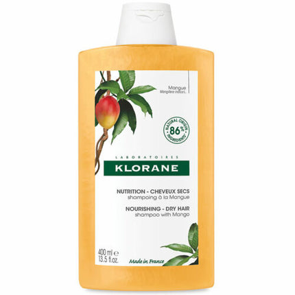 Klorane Nourishing Mango Shampoo 400ml - OhYouLuckyDuck.com.au