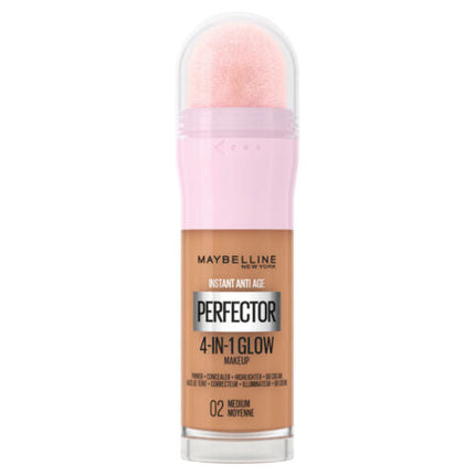 Maybelline Instant Perfector Glow Foundation 02 Medium - OhYouLuckyDuck.com.au