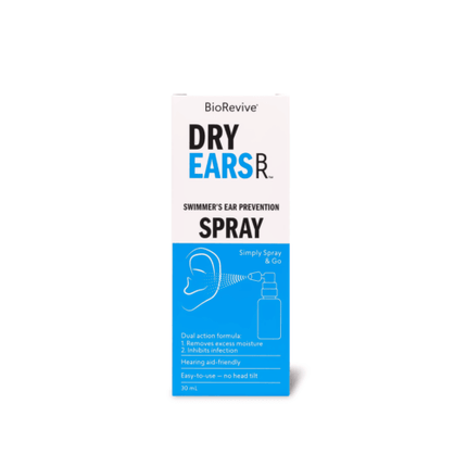 BioRevive Dry Ears Swimmer's Ear Prevention Spray 30mL - OhYouLuckyDuck.com.au