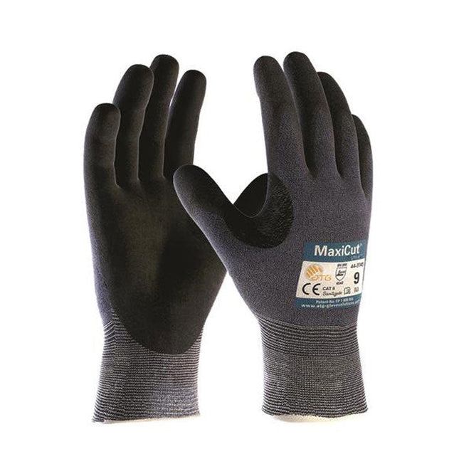 ATG Gloves Maxicut 5 Ultra Black Grey