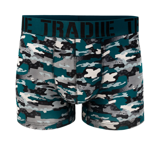 Tradie Men's Work and Surf Trunk Camo