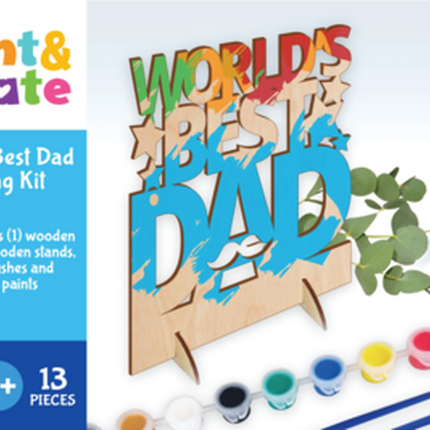 Paint and Create World’s Best Dad Kit