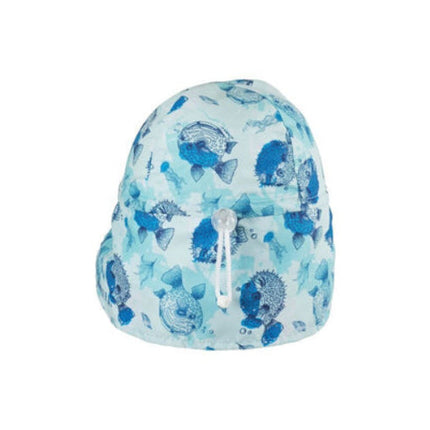 Dozer Baby Boys Legionnaire Hat Pufferfish Blue Size 2