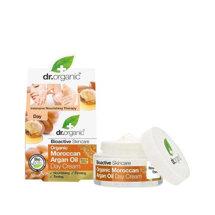 Dr Organic Day Cream Moroccan Argan Oil 50mL