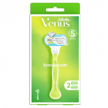 Gillette Venus Extra Smooth Razor + 2 Blades - OhYouLuckyDuck.com.au