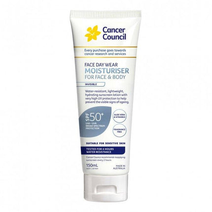 Can/c Face & Body Moisturiser Water Resistant Spf50+ 150ml - OhYouLuckyDuck.com.au