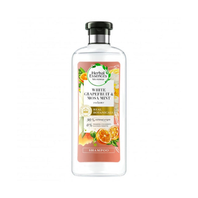 Herbal Essence Bio Renew White Grapefruit & Mosa Mint Volume Shampoo 400ml - OhYouLuckyDuck.com.au