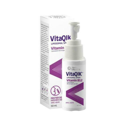 Henry Blooms VitaQIK Liposomal Vitamin B12 Spray 50ml - OhYouLuckyDuck.com.au