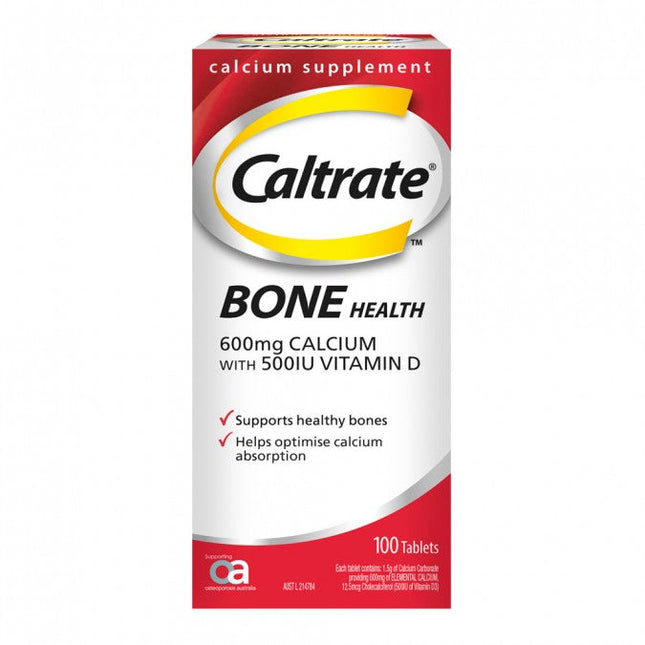 Caltrate Bone Health 100 Tablets - OhYouLuckyDuck.com.au