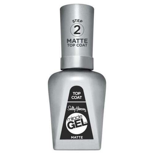 Sally Hansen Miracle Gel Nail Polish Matte Top Coat - OhYouLuckyDuck.com.au