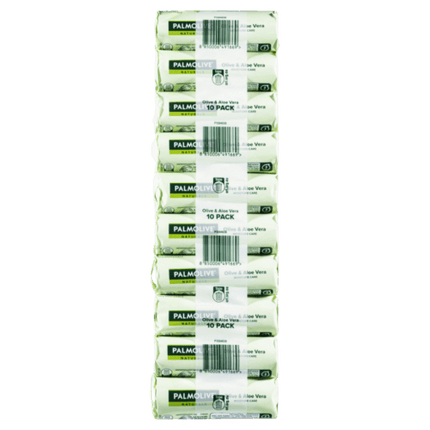 Palmolive Naturals Moisture Care Aloe & Olive Soap 10 Pack - OhYouLuckyDuck.com.au