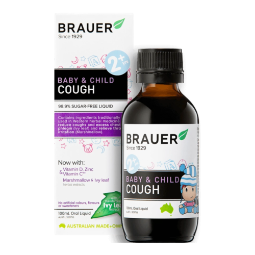 Brauer Baby & Child Cough 100ml - OhYouLuckyDuck.com.au